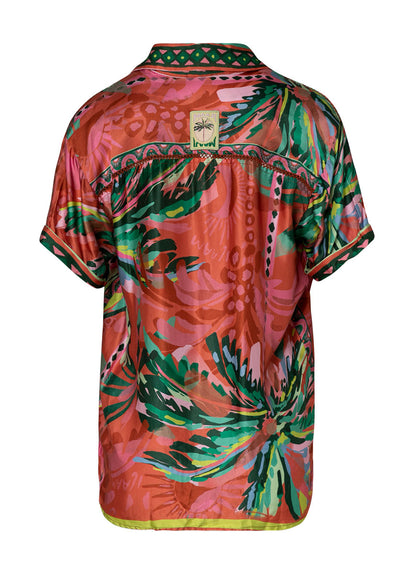 Thumbnail - Maaji Flame Palms Moon Phase Long Shirt - 9