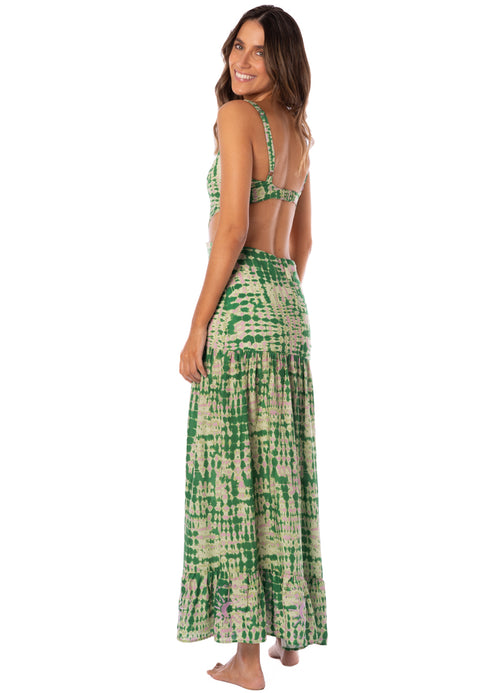 Hover image -  Foto de Boho Camo Bellarose Long Dress by Maaji - Vestidos - Ropa de Playa
