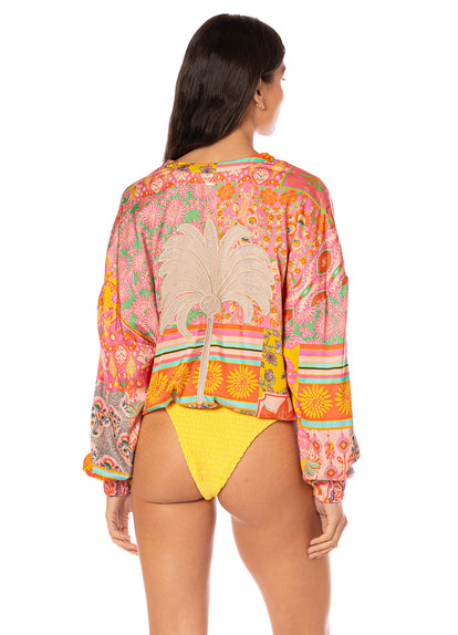  Foto de Boho Damask Flavie A Jackets by Maaji - Buzos Y Chaquetas - Ropa de Playa