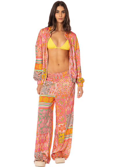 Thumbnail - Foto de Boho Damask Flavie A Jackets by Maaji - Buzos Y Chaquetas - Ropa de Playa - 5