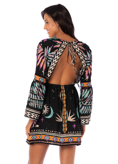  Maaji Jaguar Jungle Agnes Short Dress