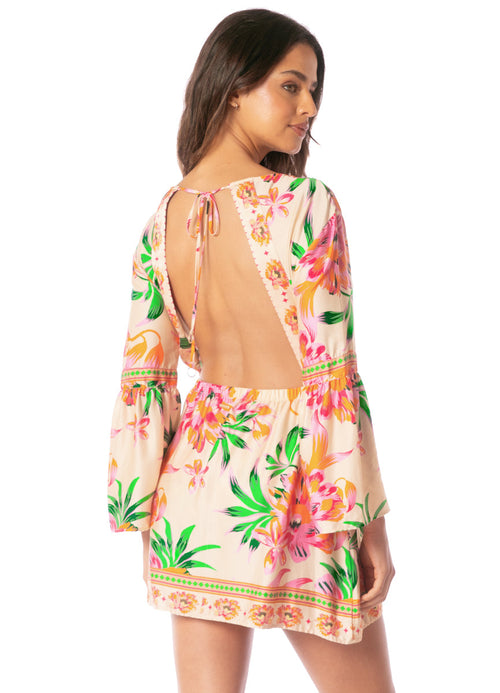 Hover image -  Foto de Bubbly Blossom Splendour Regular Rise Thin Side Bikini Bottom by Maaji - Vestidos - Ropa de Playa