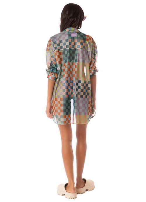 Hover image -  Maaji Chess Manele Long Shirt