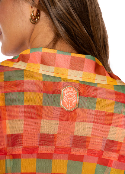 Thumbnail - dress from Maaji – Golden Gambit Manele V Long Shirt – Category: Apparel , Accessories Clothing - 3