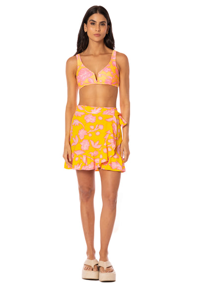  Maaji Golden Hour Oceane V Short Skirt 