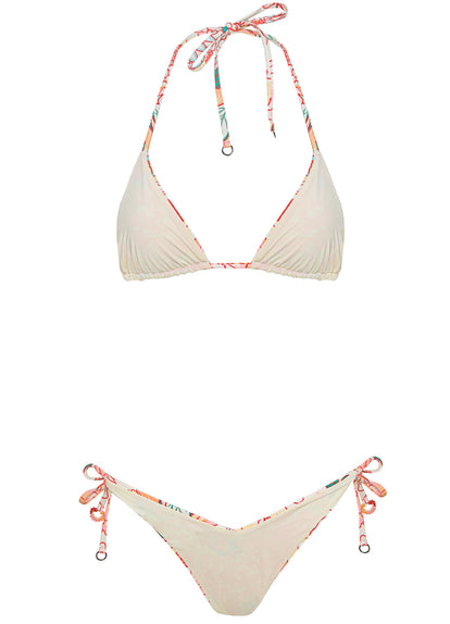 Thumbnail - Maaji Japanese Summer Balmy Sliding Triangle Bikini Top - 11