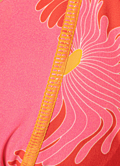  Maaji Water Blossom Balmy Sliding Triangle Bikini Top