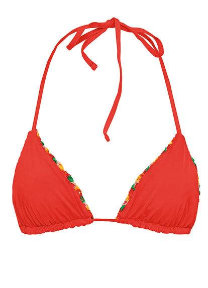  Maaji Jamaican Tropics Balmy Sliding Triangle Bikini Top