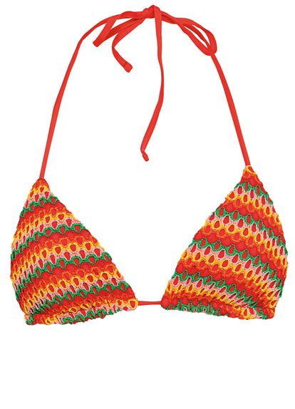 Thumbnail - Maaji Jamaican Tropics Balmy Sliding Triangle Bikini Top - 9