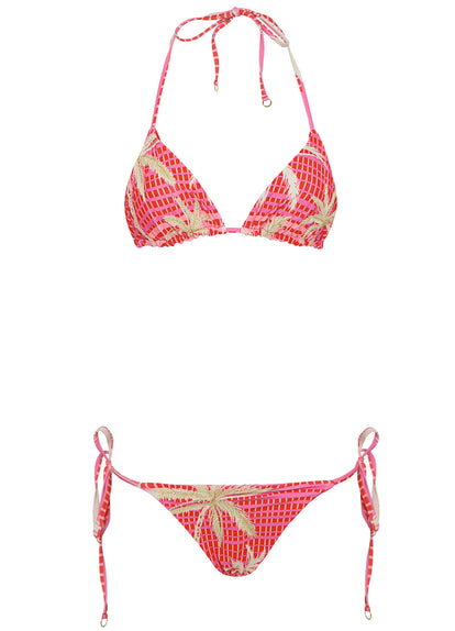 Thumbnail - Maaji Palm Excel Balmy Sliding Triangle Bikini Top - 12