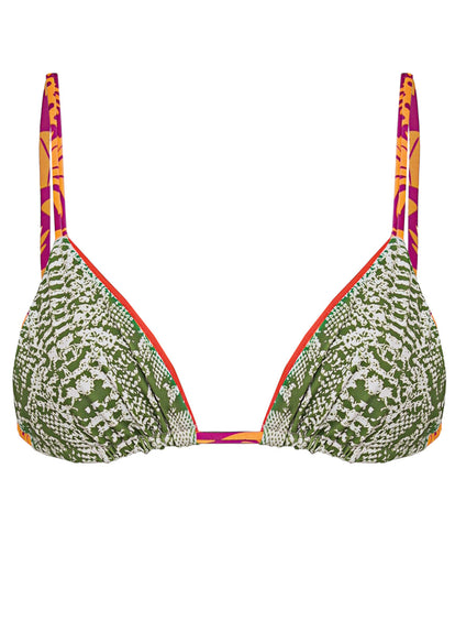 Thumbnail - Maaji Aloha Dream Balmy Sliding Triangle Bikini Top - 10