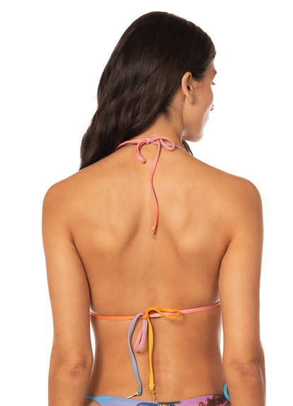  Foto de Peach Drift Balmy Sliding Triangle Bikini Top by Maaji - Tops - Vestidos de Baño
