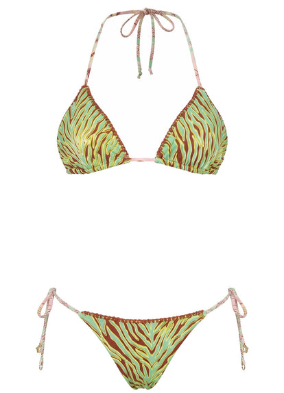  Foto de Tropical Haven Balmy Sliding Triangle Bikini Top by Maaji - Tops - Vestidos de Baño