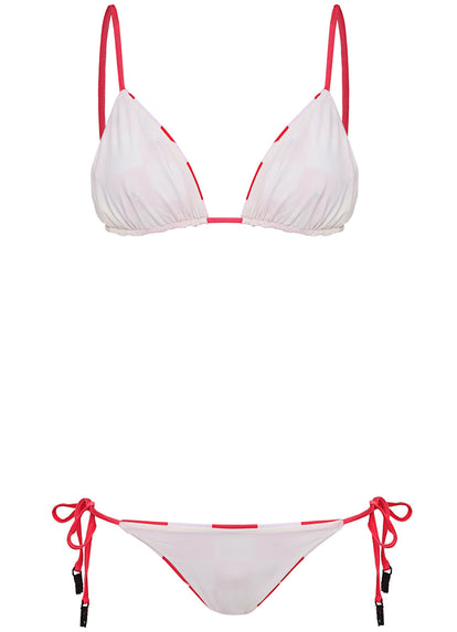 Thumbnail - Foto de Cherry Checker Balmy  Sliding Triangle Bikini Top by Maaji - Tops - Vestidos de Baño - 7