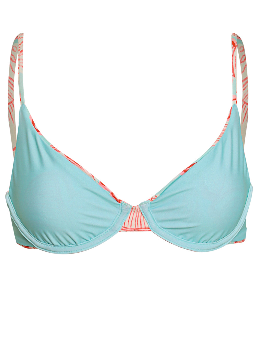 Maaji Australian Reef Dainty Unmolded Underwire Bikini Top