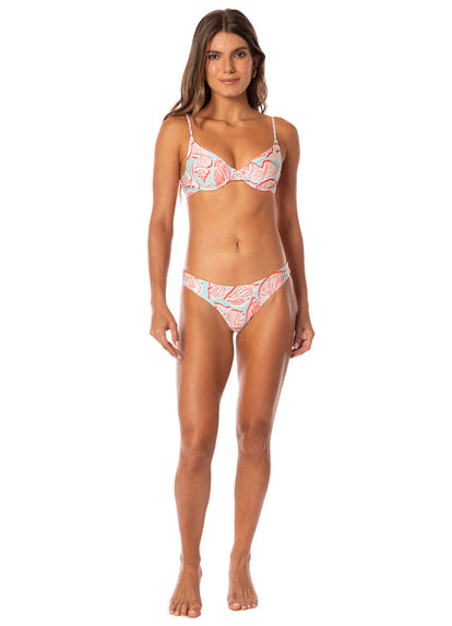 Thumbnail - Maaji Australian Reef Dainty Unmolded Underwire Bikini Top - 7