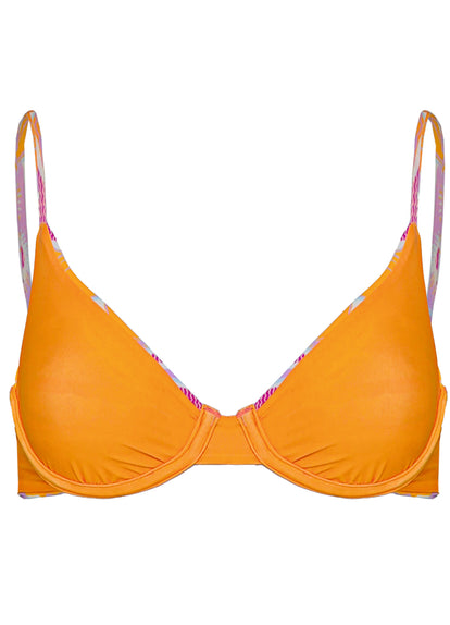 Thumbnail - Maaji Flamingo Glow Dainty Unmolded Underwire Bikini Top - 12