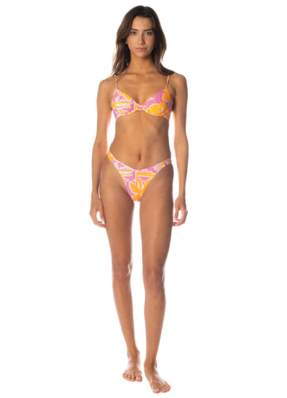 Thumbnail - Foto de Flamingo Glow Dainty Unmolded Underwire Bikini Top by Maaji - Tops - Vestidos de Baño - 4