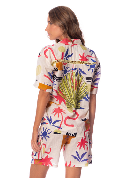 Thumbnail - Maaji Venice Beach Sundown Long Shirt - 5