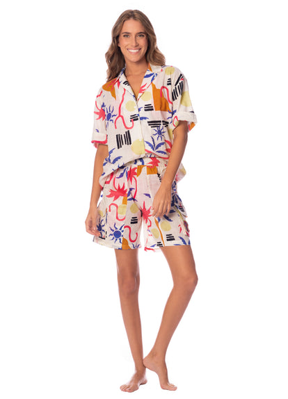  Maaji Venice Beach Sundown Long Shirt