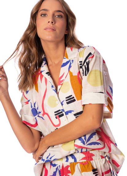 Thumbnail - Maaji Venice Beach Sundown Long Shirt - 6