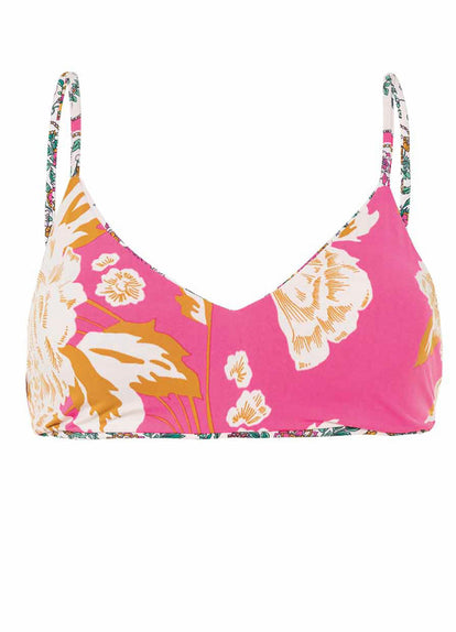  Maaji Ornamental Vintage Rocks Sporty Bralette Bikini Top