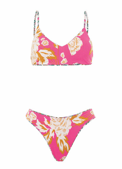  Maaji Ornamental Vintage Rocks Sporty Bralette Bikini Top