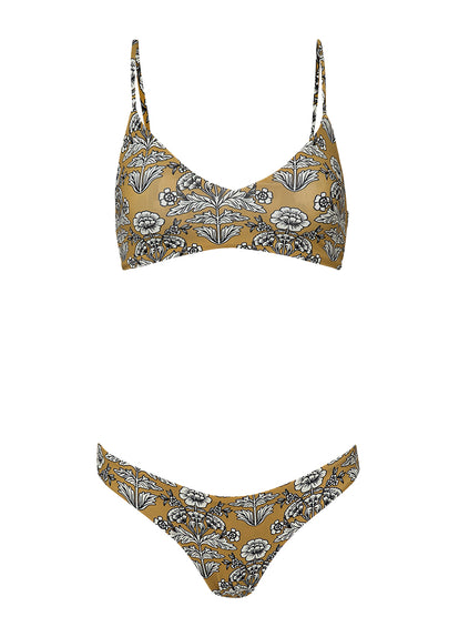  Maaji Ornate Flowering Rocks Classic Bralette Bikini Top