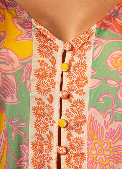 Thumbnail - Foto de Arabian Nights Oasis V Long Dress by Maaji - Vestidos - Ropa de Playa - 5