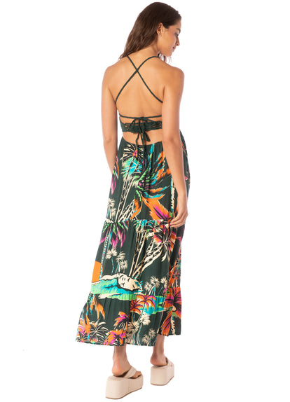 Thumbnail - dress from Maaji – Funky Fiesta Kairo Long Dress – Category: Apparel , Accessories Clothing - 4