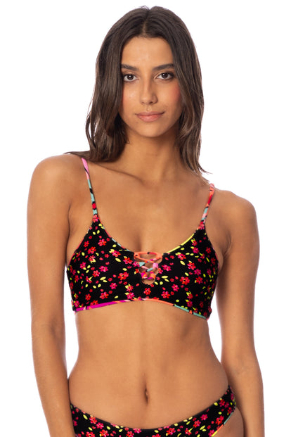 Thumbnail - Maaji Rainforest Costa Classic Bralette Bikini Top - 5