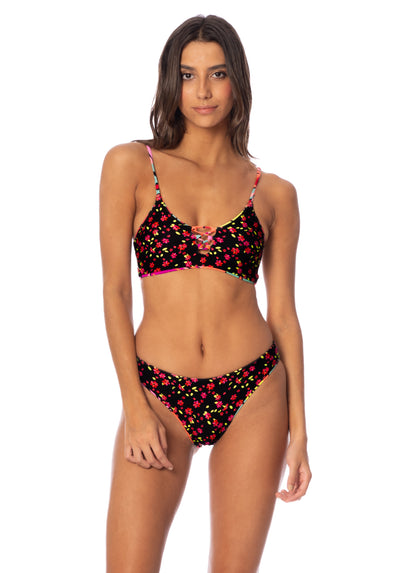 Thumbnail - Maaji Rainforest Costa Classic Bralette Bikini Top - 6