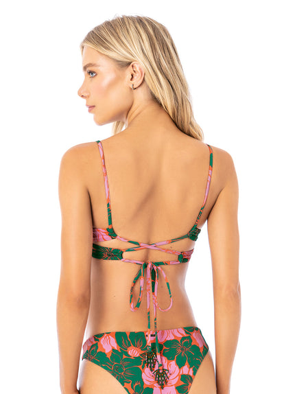 Thumbnail - Maaji Floral Stamp Tribe Unmolded Underwire Bikini Top - 5