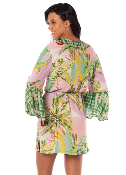  Maaji Retro Palms Enjoyable Kaftan