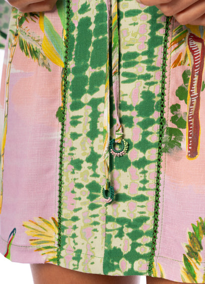  Foto de Retro Palms Enjoyable Kaftan by Maaji - Ropa de Playa