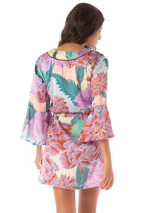 Hover image -  Foto de Japanese Eden Enjoyable Kaftan by Maaji - Ropa de Playa