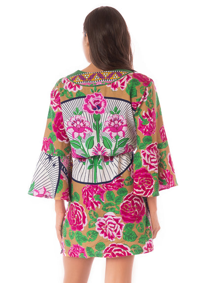  Maaji Cerice Bouquet Enjoyable Kaftan