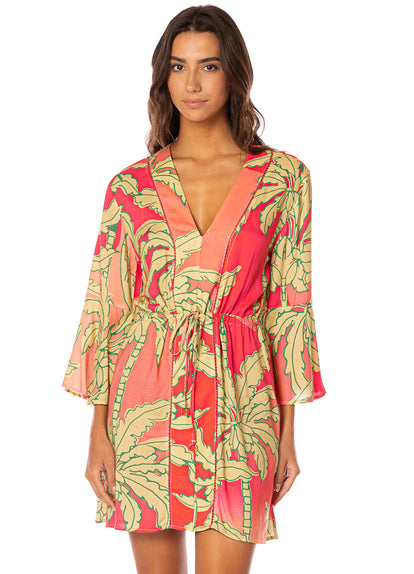 Thumbnail - kaftan from Maaji – Palm Garden Enjoyable V Kaftan – Category: Apparel , Accessories Clothing - 1