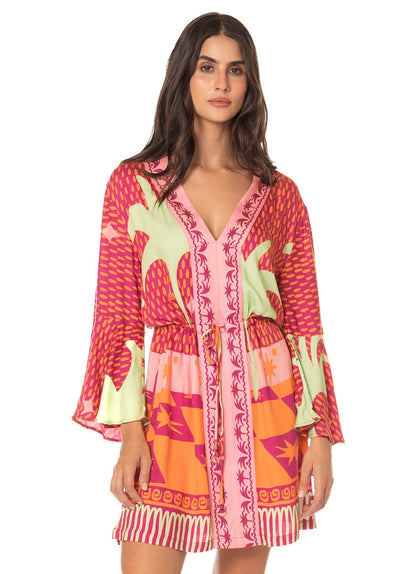  Foto de Funky Palms Enjoyable Kaftan by Maaji - Ropa de Playa