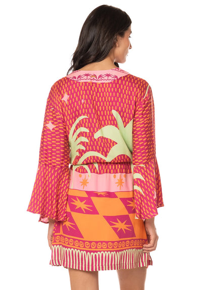  Foto de Funky Palms Enjoyable Kaftan by Maaji - Ropa de Playa