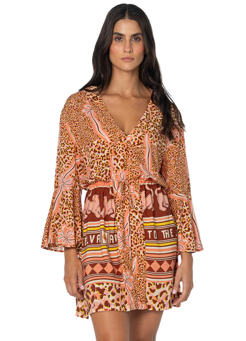 Main image -  Foto de Golden Spots Enjoyable Kaftan by Maaji - Ropa de Playa