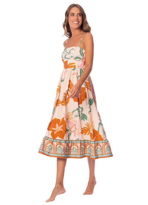 Main image -  Maaji Nostalgic Florals Ollari Midi Dress