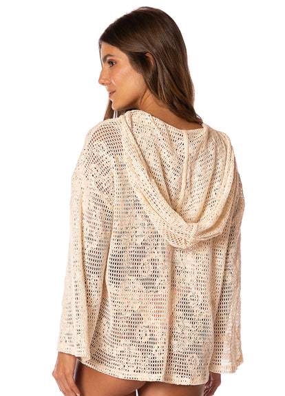 Thumbnail - pull over from Maaji – Rose Heaven Rachel Pull Over – Category: Apparel , Accessories Clothing - 4