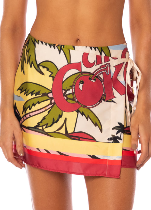 Hover image -  skirts from Maaji – Isla Vibes Zariany   Short Skirt – Category: Apparel , Accessories Clothing