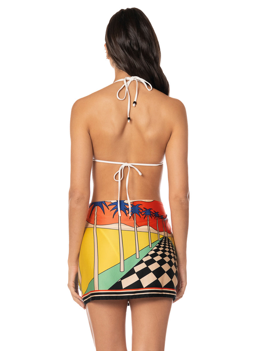 Ropa de playa De Maaji - Maaji Sunset Fizz Zariany Short Skirt  - Category: Apparel, Accesories Clothing Vestidos De Baño