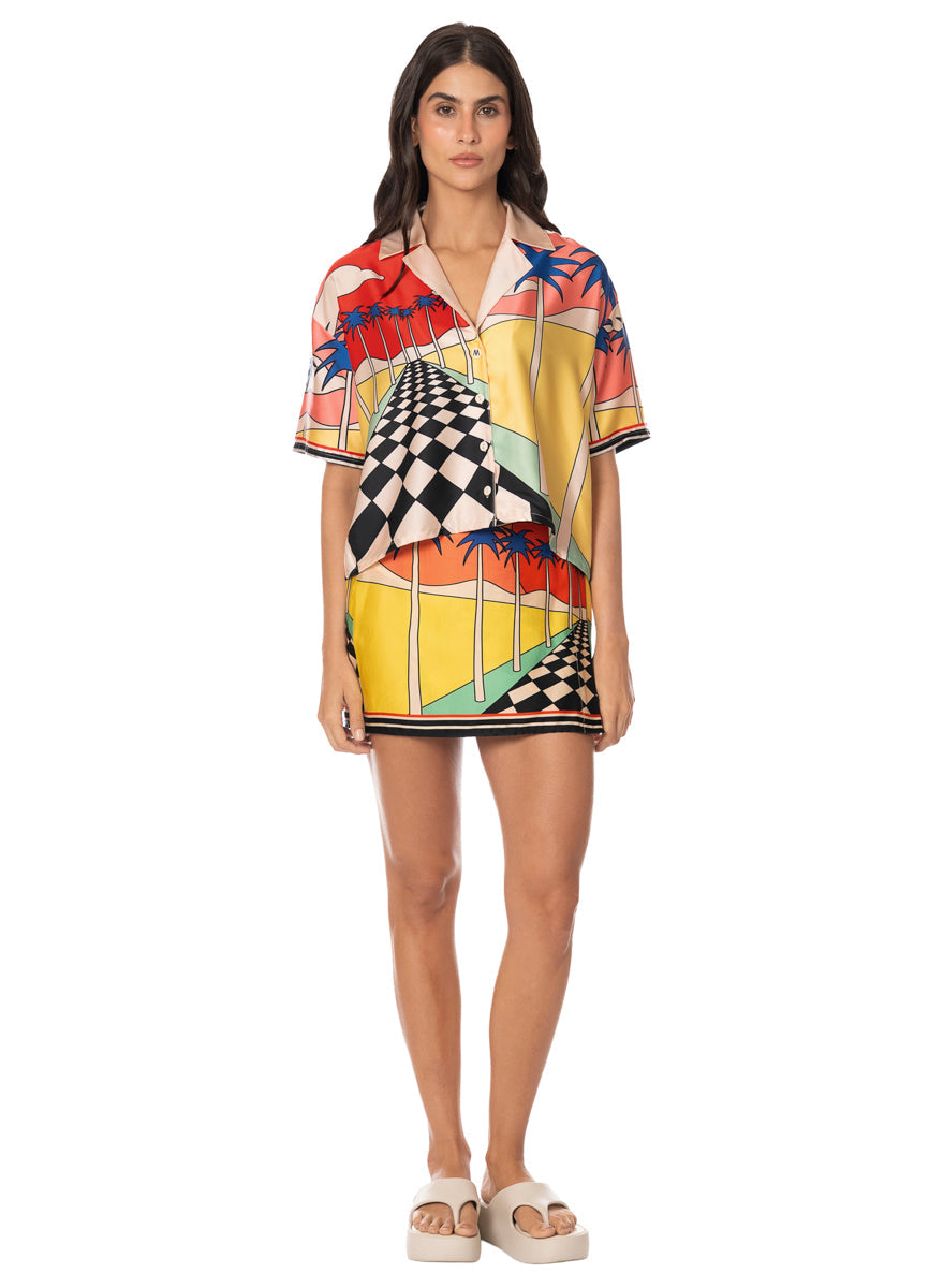 Foto de Sunset Fizz Zariany Short Skirt by Maaji - Faldas - Ropa de Playa