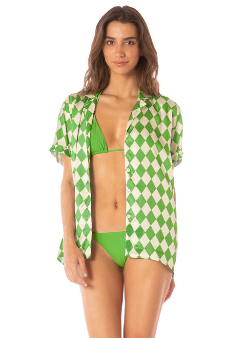 Main image -  Foto de Diamond Sour Splendour Regular Rise Thin Side Bikini Bottom by Maaji - Camisas Largas - Ropa de Playa