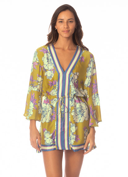  Maaji Olive Fiore Joypop Kaftan