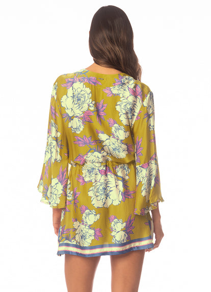  Maaji Olive Fiore Joypop Kaftan