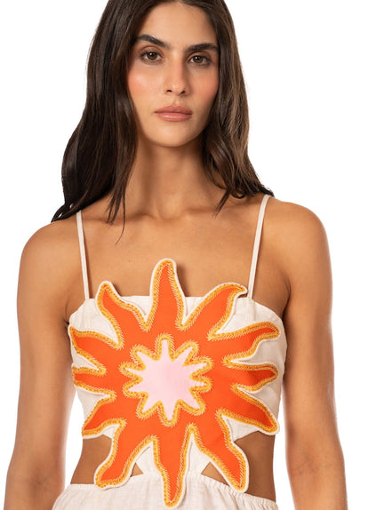 Thumbnail - Foto de Coconut Milk Owen Long Dress by Maaji - Vestidos - Ropa de Playa - 5